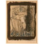 Lithographie George Braque1881 Argenteuil - 1963 Paris "Sitzende" u. re. sign. G. Braque Ex. 48/79