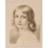 Lithographie Ferdinand Piloty1785 Hamburg - 1844 München "Portrait Tochter v. Max Joseph I. v.