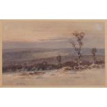 Aquarell Nelson Gray Kinsley1863 Canton, Massachusetts - 1945 Kronberg im Taunus Landschaftsmaler,