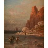 Gemälde Richard Fresenius 1844 Frankfurt - 1903 Monaco Landschaftsmaler, Studium der Malerei am