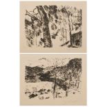 2 Lithographien Lovis Corinth 1858 Tapiau/Ostpreußen - 1925 Zandvoort/Niederlande "