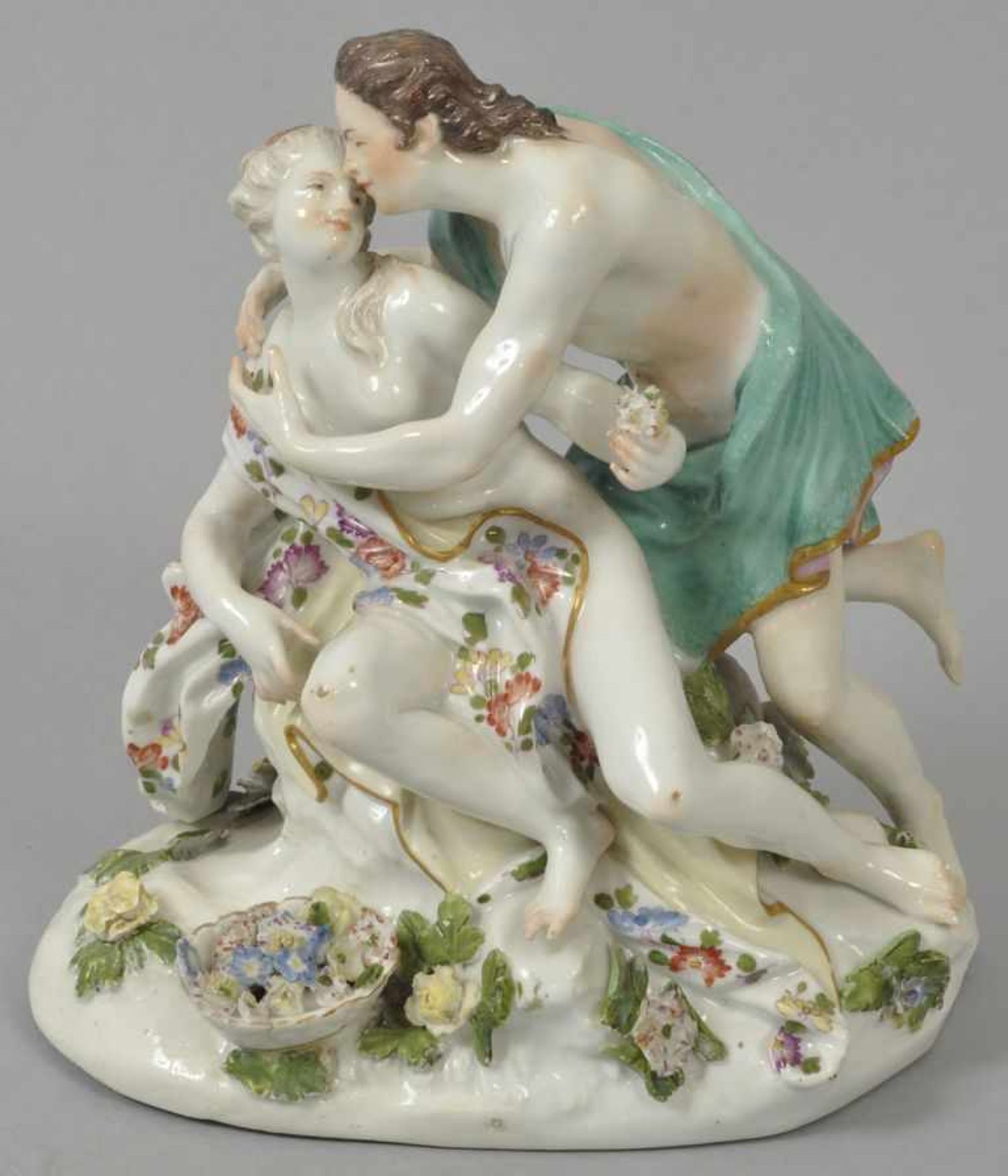 Kaendler, Johann Joachim. 1706 Dresden-1775 Meissen Figurengruppe Jason und Medea. Modell um 1745,