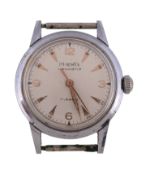 Phenix, Chronostop, ref. 303710, a chrome plated and stainless steel wristwatch,   circa 1950,