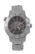 Tiffany  &  Co., ref. T57, a stainless steel bracelet wristwatch,   no. 060251336, circa 2005,
