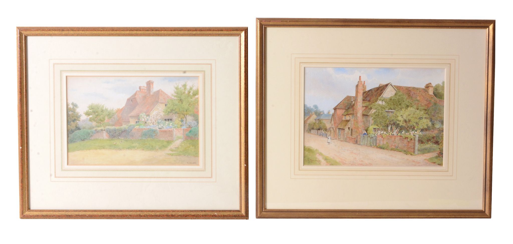 Thomas Nicholson Tyndale (1860-1930) - Evesham,Worcester  Watercolour Signed lower right 26 x 18