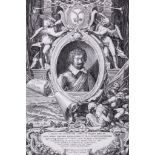 Aegidius Sadeler II (1570-1629) - Portrait of Carolus de Longueval Count de Bongnoy,  Engraving,