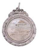 Scotland, Wishaw Fishing Club, silver prize medal, awarded 1864-1877   Scotland, Wishaw Fishing