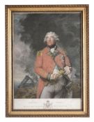 After Sir Joshua Reynolds (1723-1792) - General Eliott, Baron Heathfield of Gibraltar  By Richard