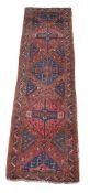 A Heriz rug  , approximately 320 x 85cm