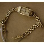 A Rotary 9ct gold ladies wristwatch