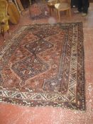 A Qashqai carpet   296 x 206cm
