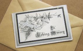 'In Sacred Memory of The Titanic'   East London Printing Co. memorial card