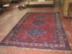 A Qashqai carpet   330 x 217cm