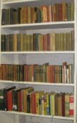 BOOKS   Sixteen shelves to include literature, art and poetry, Charles Dickens, Bernard Shaw,