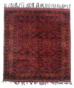 An Afghan carpet ,   approximately 203 x 208cm