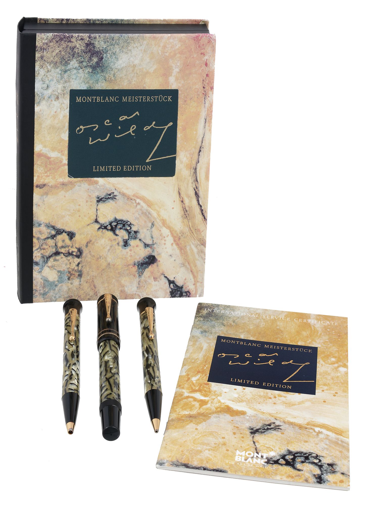 Montblanc, Writers Edition, Oscar Wilde, a limited edition three piece set,   no. 28702/20,000, - Image 2 of 3