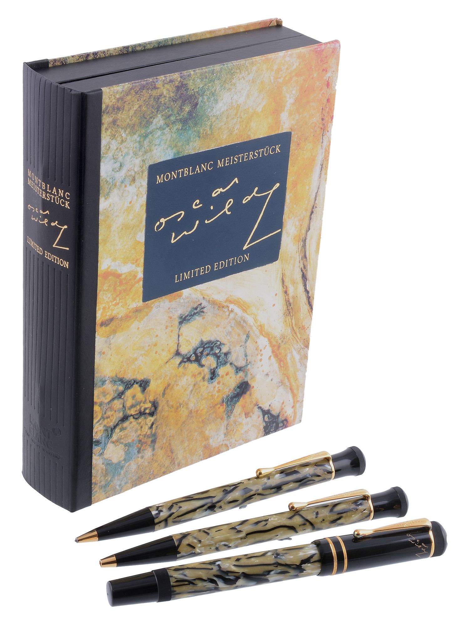 Montblanc, Writers Edition, Oscar Wilde, a limited edition three piece set,   no. 04839/20,000, - Image 4 of 4