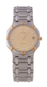 Concord, Saratoga, ref. 15 14 247, a stainless steel bracelet wristwatch,   no. 818812, circa 1990,
