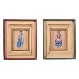Four Comapany School paintings , Trichinopoly, South India   Four Comapany School paintings  ,