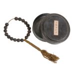 A set of Buddhist prayer beads, probably Chenxiang wood   A set of Buddhist prayer beads,   probably