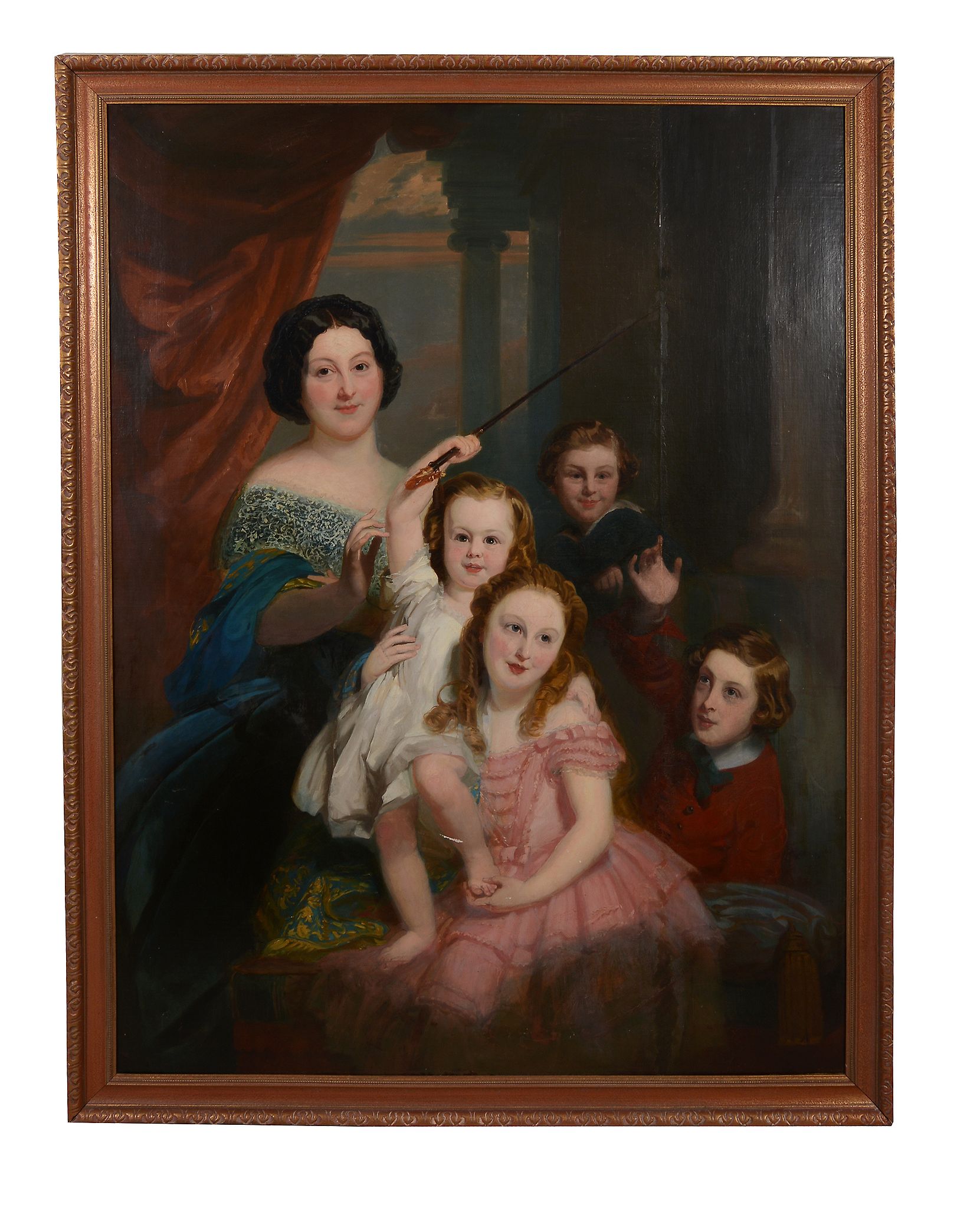 English School (19th Century) - Samuel and Rosetta Moses and their children; Rosetta Moses and - Image 4 of 5