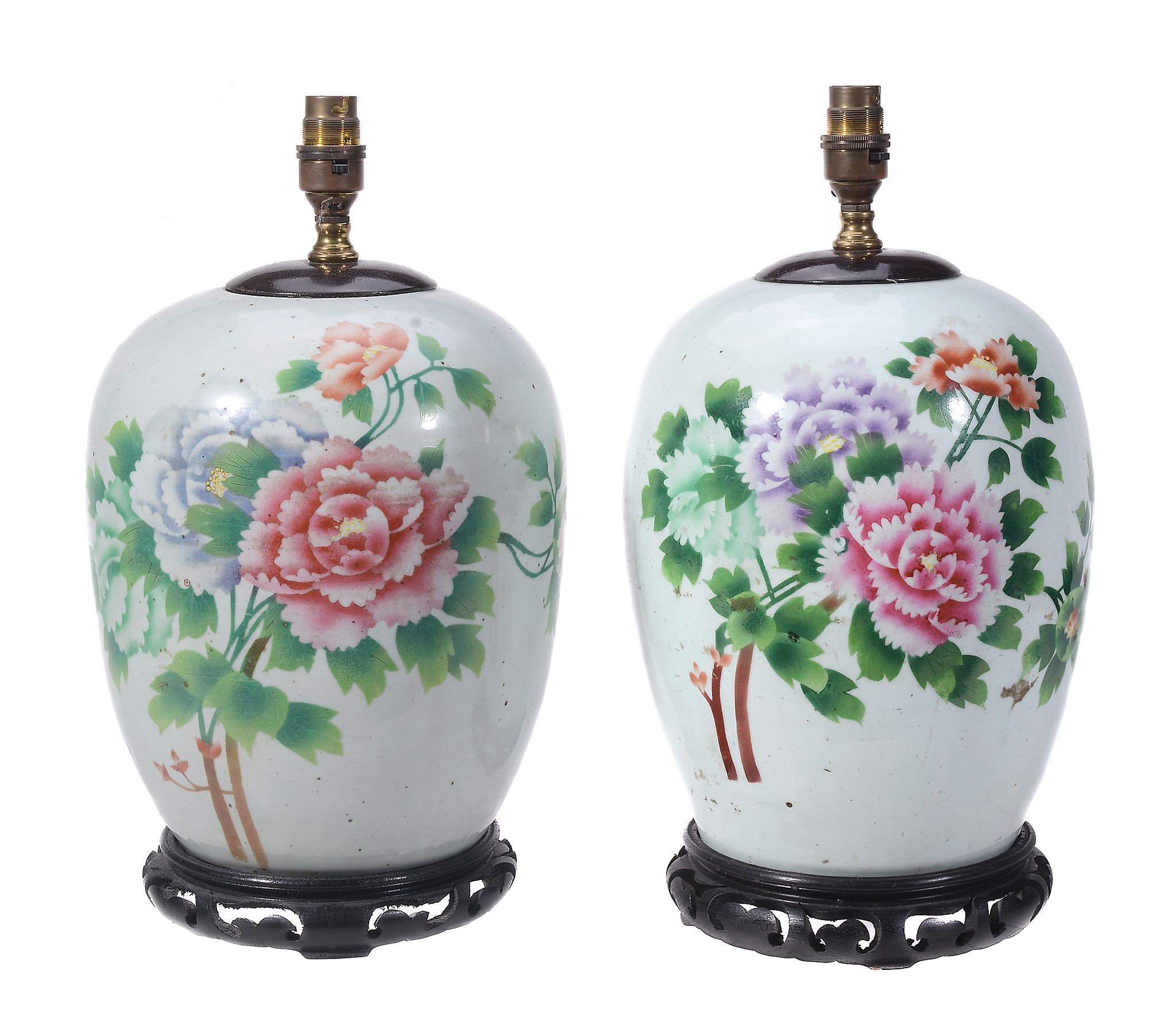 A pair of Chinese poreclain vases, 20th century   A pair of Chinese poreclain vases,   20th century,