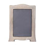 An Edwardian silver mounted photograph frame by H   An Edwardian silver mounted photograph frame