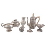 A collection of Austrian, Hungarian and Austro-Hungarian silver   A collection of Austrian,