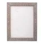 An Italian silver mounted photograph frame, pre 1934   An Italian silver mounted photograph frame,