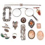 A small selection of jewellery, to include   A small selection of jewellery,   to include: a