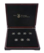 Solomon Islands, New 7 Wonders Of The World, a cased set of seven coins 2011   Solomon Islands,
