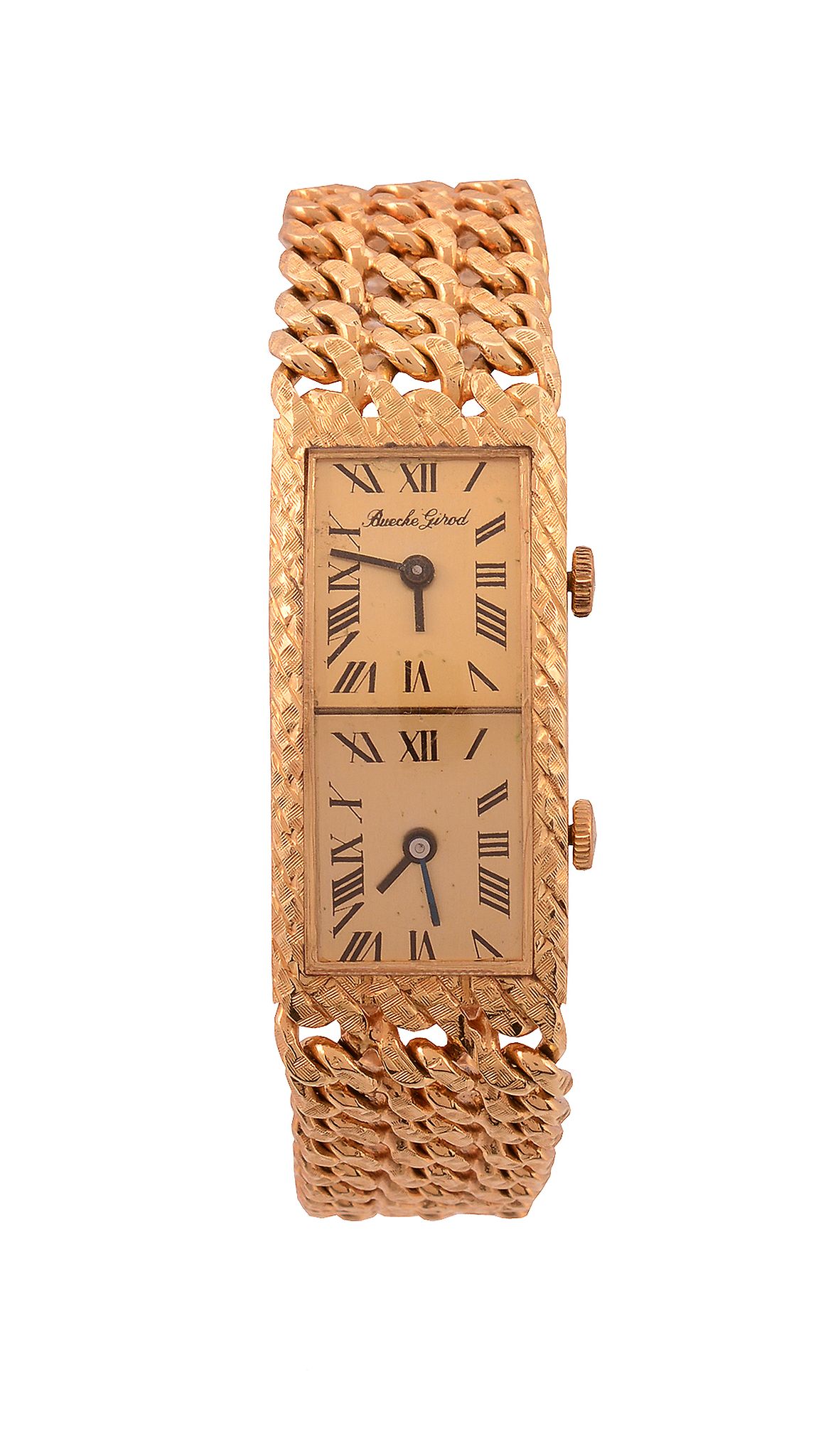 Bueche Girod, ref. YG 6716-1, an 18 carat gold bracelet wristwatch   Bueche Girod, ref. YG 6716-1,