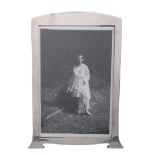A silver mounted photograph frame by Sanders  &  Mackenzie, Birmingham 1927   A silver mounted