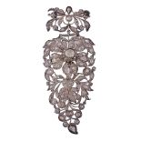 An early 19th century Dutch diamond set brooch , circa 1830   An early 19th century Dutch diamond