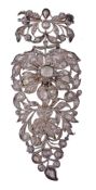 An early 19th century Dutch diamond set brooch , circa 1830   An early 19th century Dutch diamond