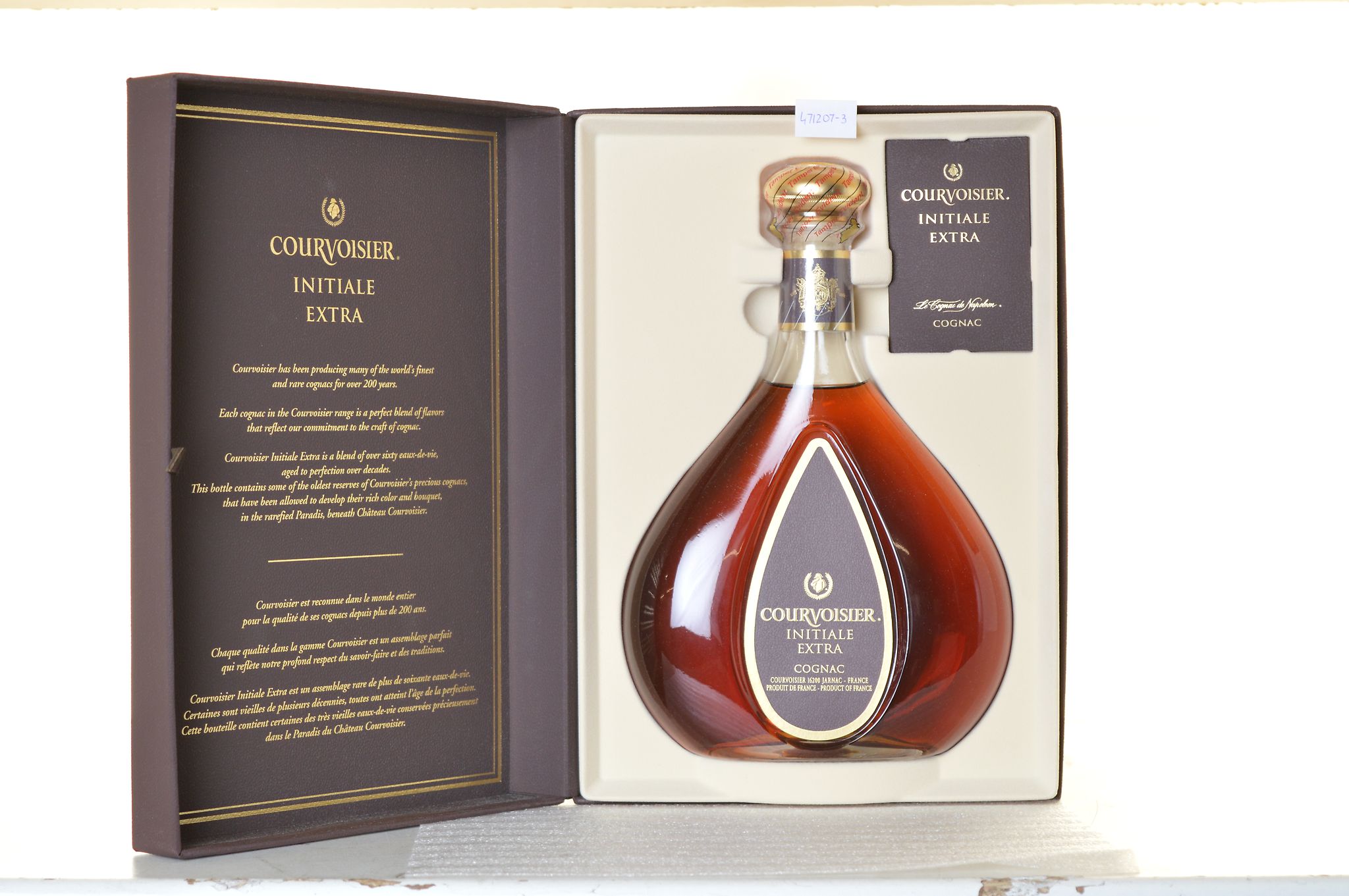 Courvoisier Initiale Extra Cognac 40% 70cl 1 bt original display box