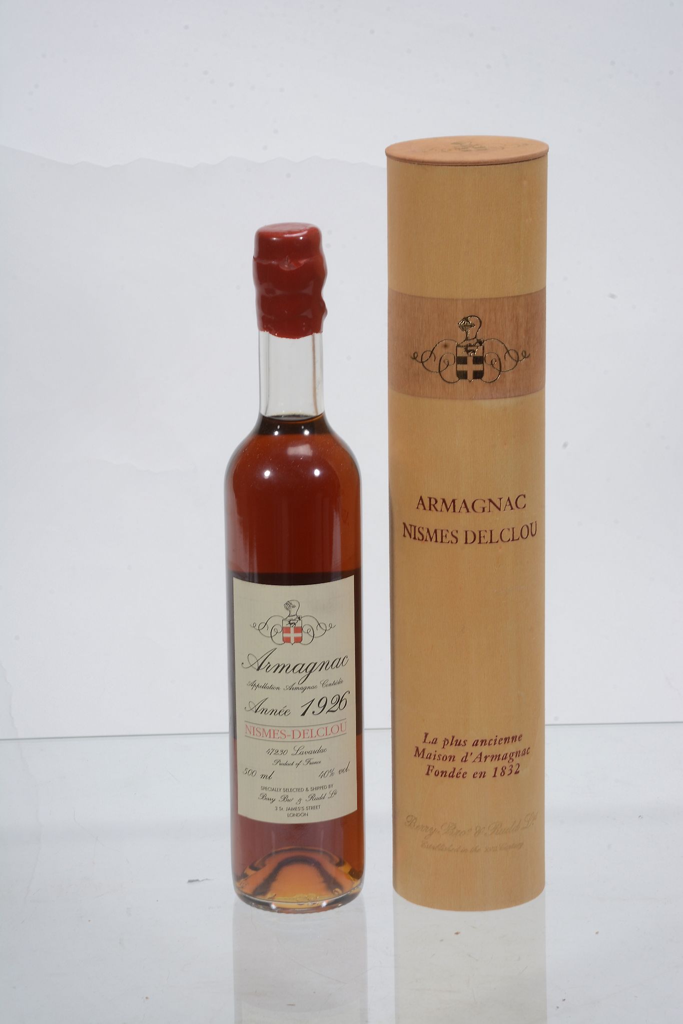 Armagnac Nismes Delclou Ainee 1926 50cl 40% vol