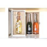 Champagne Perrier Jouet Belle Epoque Blanc de blanc 2002 1 bt display box  Champagne Barons de