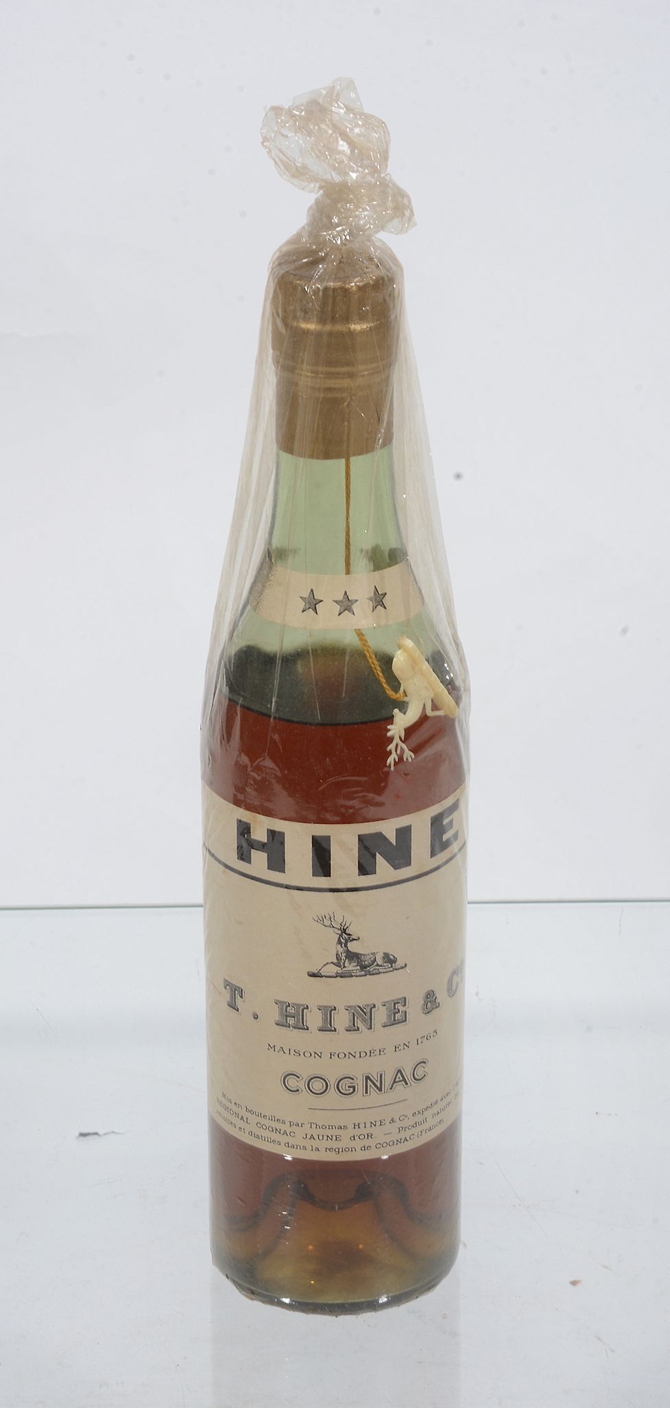 Hine 3 star Cognac Believed 1950s Believed 50cl 1 bt