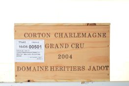 Corton Charlemagne Grand Cru 2004 Domaine Louis Jadot 6 bts OWC