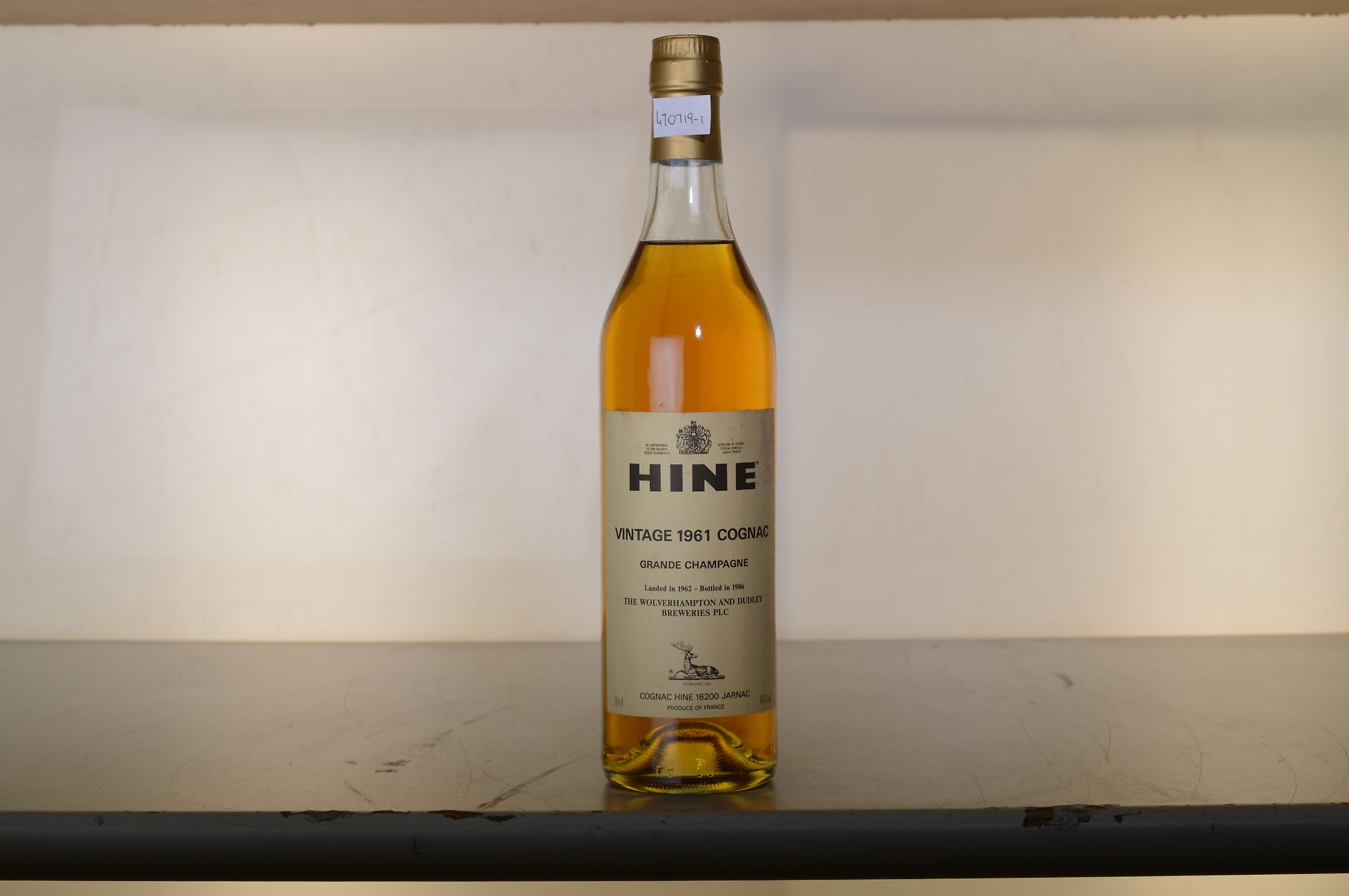 Hine Vintage 1961 Cognac Grande Champagne 40% vol 70cl 1 bt