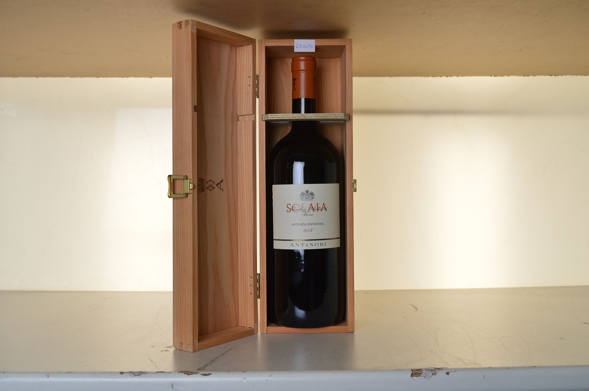 Solaia 2002 Antinori 1 mag in wooden box