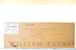 Chablis Grand Cru Les Clos 2000 Domaine William Fevre 12 bts OWC