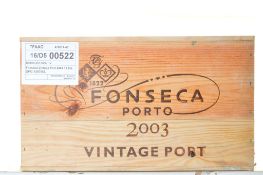 Fonseca Vintage Port 2003 12 bts OWC