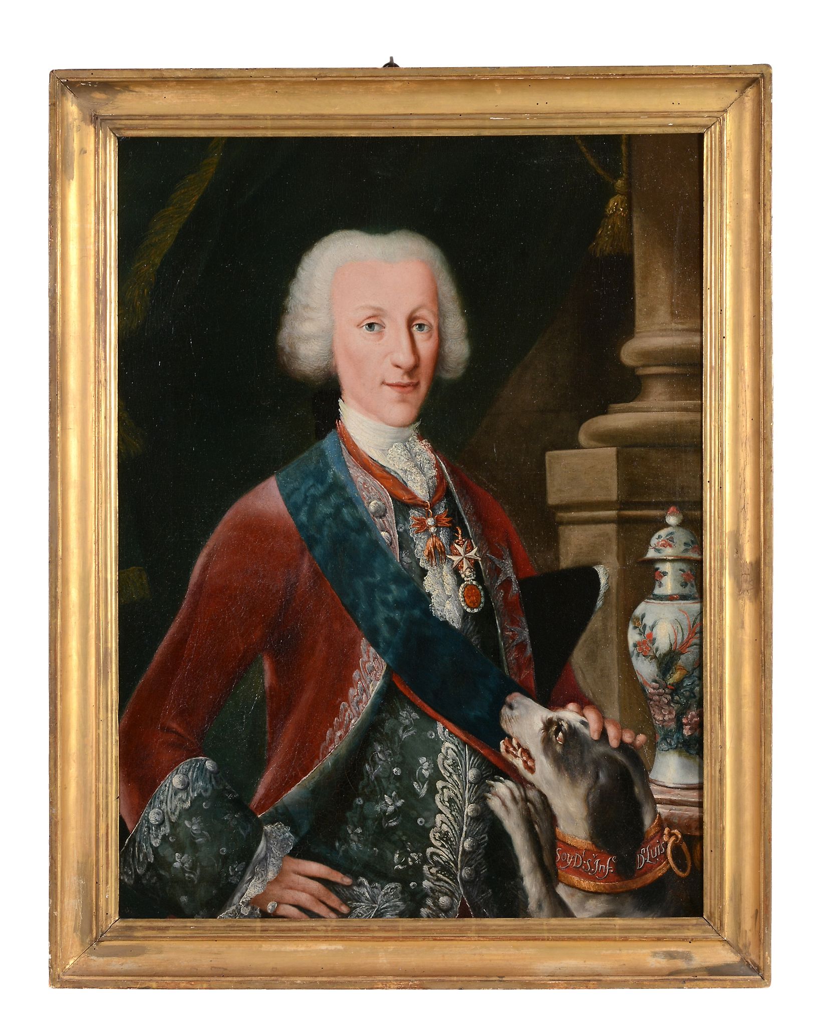 Circle of Sebastiano Ceccarini (1703-1783) - Portrait of Don Luis de Borbón, Infante of Spain ( - Image 2 of 3