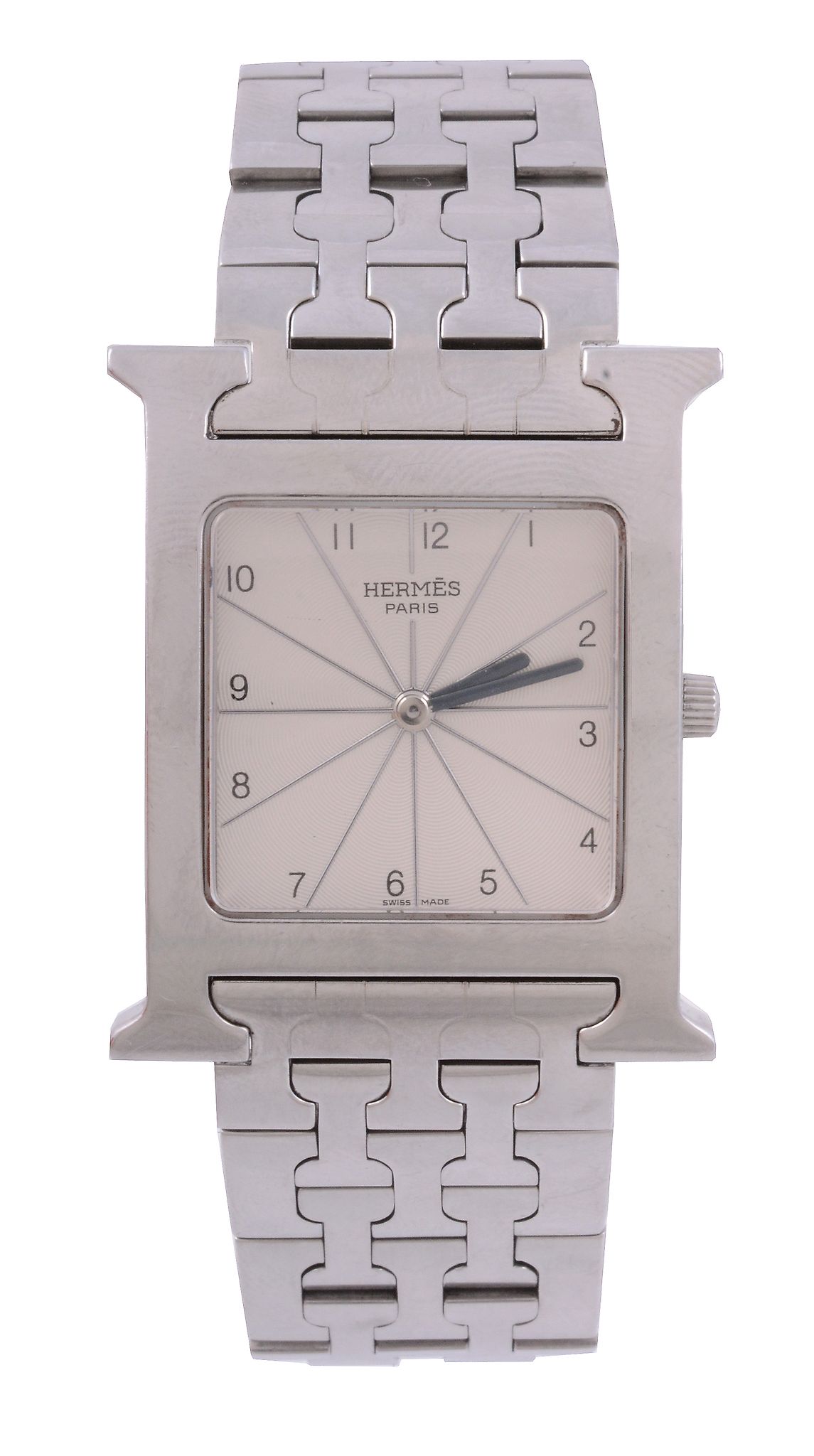 Hermes, ref. HH1.710, a stainless steel wristwatch, no   Hermes, ref. HH1.710, a stainless steel