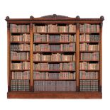 A George IV mahogany open bookcase , circa 1825 A George IV mahogany open bookcase , circa