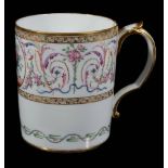 A Paris porcelain mug or pot a boire , 1790-94   A Paris porcelain mug or  pot a boire   (
