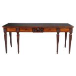 A George III mahogany serving table , circa 1800   A George III mahogany serving table  , circa