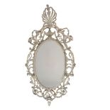 A George III carton pierre wall mirror, circa 1770   A George III carton pierre wall mirror,   circa